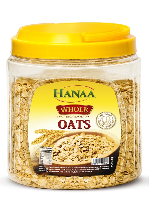 Hanaa Quaker Oats | Old Fashioned Whole Oats Oatmeal | HanaaKitchenArabia